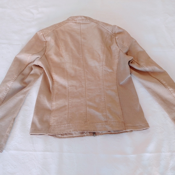 Selbys Collections Zippered Faux Leather Jacket - Picture 7 of 11